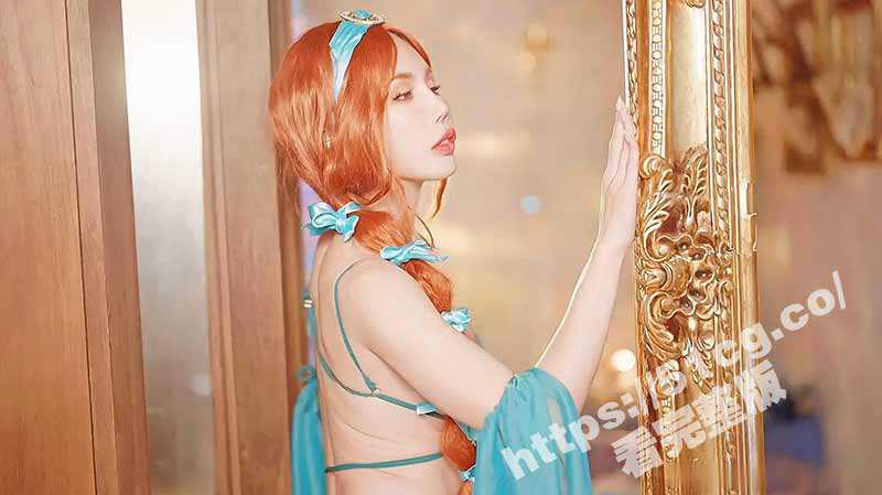 【超极品女神】芭比女神究极梦幻粉乳【辛尤里】迪士尼茉莉公主成人版-51吃瓜网