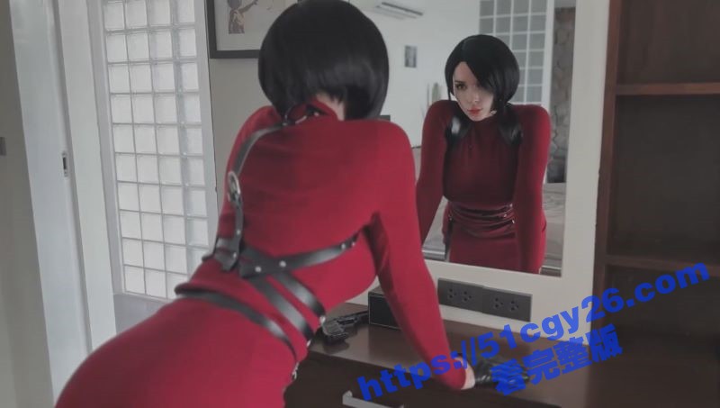 人气女神 SweetieFox 新作 COS生化危机艾达王 超大假肉棒自慰 白虎粉穴被操的淫水直流！-51吃瓜网