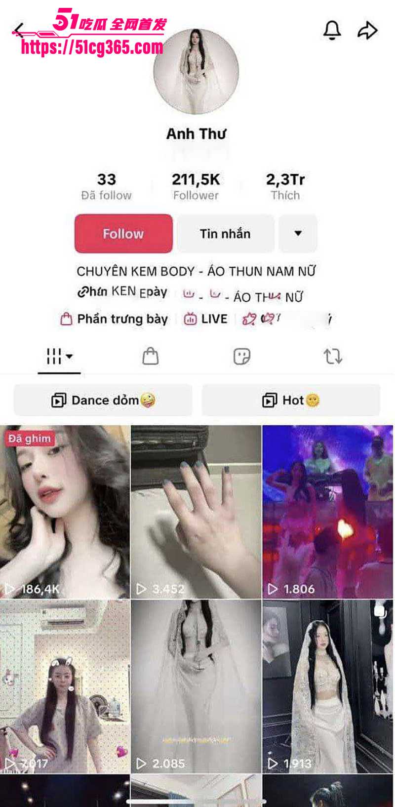 TikTok越南美女网红 AnhThu 直播忽然跳楼 男友出轨绝望中从高楼一跃而下 坠地巨响让人心惊! - 51吃瓜网-51吃瓜网