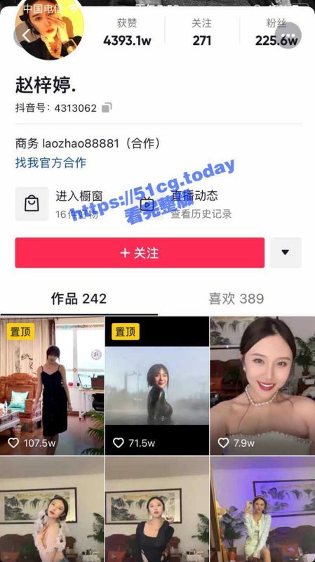 沈阳名媛 抖音百万网红「赵梓婷」网传被薅头发暴力输出视频-51吃瓜网