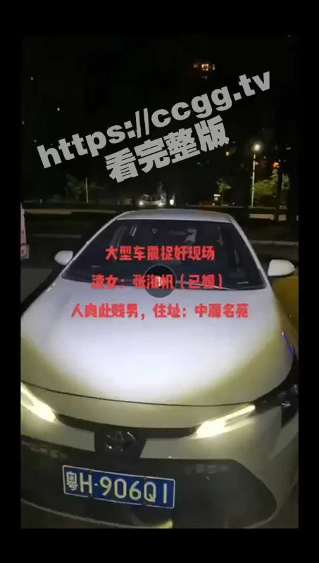 广东肇庆 端州区中源名苑 炮王「周沛权」车震人妻张海帆被人妻老公尾随抓奸-51吃瓜网