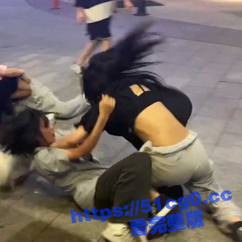 精神小妹街头打架 把奶子都扯出来了 旁边还有一只小狗跃跃欲试 试图加入女人的战争 好刺激-51吃瓜网