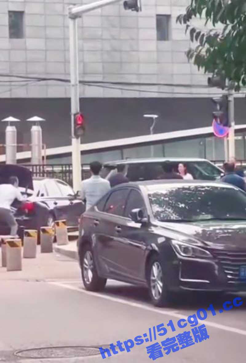 奥迪京爷VS路虎京爷 奥迪男被路虎老娘们揍晕 趟地上一动不动 开路虎的就是虎！ - 51吃瓜网-51吃瓜网