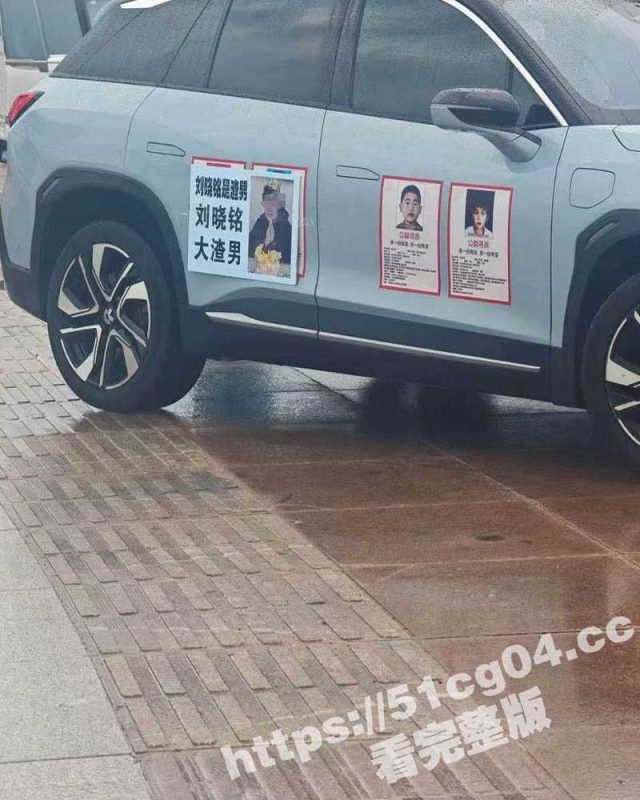 山东烟台一女子被渣男 刘晓铭 骗钱后怒将渣男照片贴在车上 找代驾在城市的各个角落游街示众-51吃瓜网