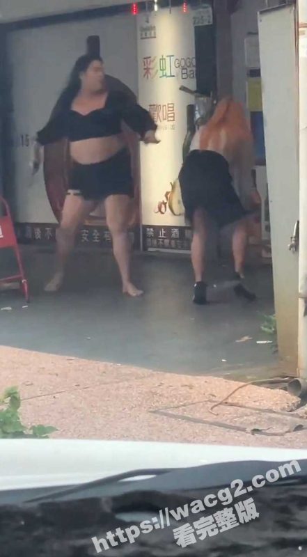 台湾高雄 一胖一瘦俩妹子激情互殴导致大奶露出 胖姐先动手却被瘦妹骑脸反杀 真是白瞎这一身肉了-51吃瓜网