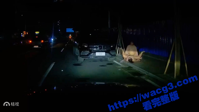 老哥晚上路边找停车位 居然遇到偷情野鸳鸯 路边野战 二人吓得不轻 提起裤子匆忙光溜溜逃跑！-51吃瓜网