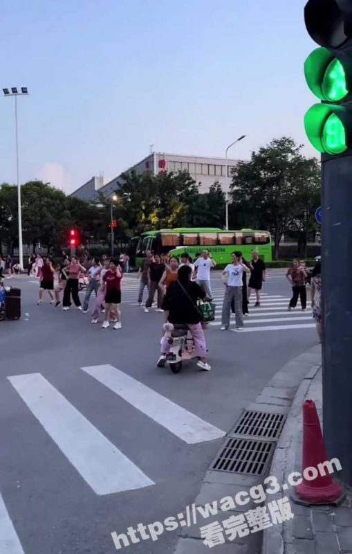 西安大爷大妈斑马线上跳广场舞 大马路中间打羽毛球 长见识了 现在共产主义社会都这么开放了吗？-51吃瓜网