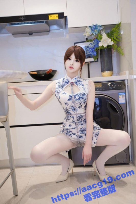 秀人网顶级御姐模特梦灵儿 大尺度露点私拍 旗袍白丝美腿嫩乳 蜜臀蜂腰令人心动-51吃瓜网