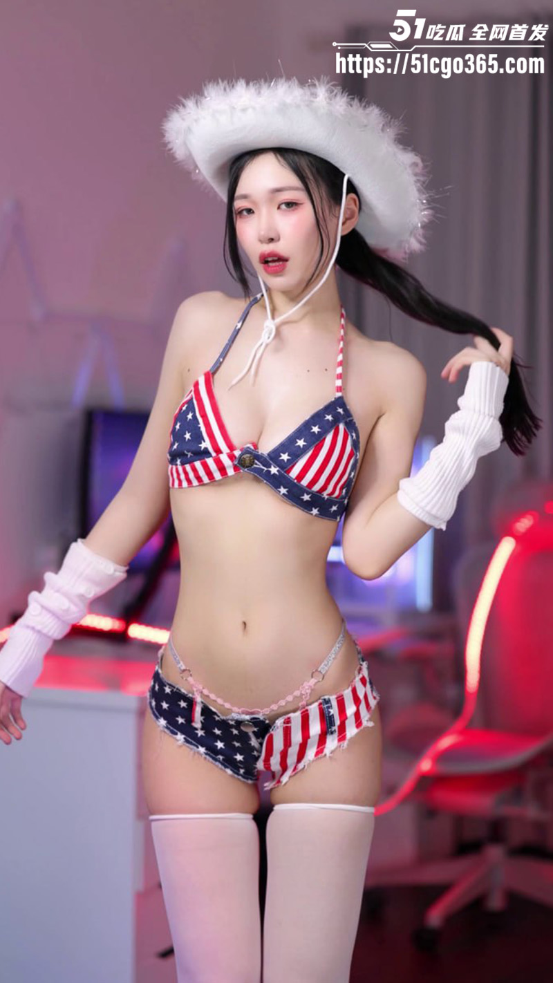 极品高颜值福利姬 meriolchan 最新自慰视频流出 国旗比基尼身材尽显 骑乘自慰白浆泛滥！ - 51吃瓜网-51吃瓜网